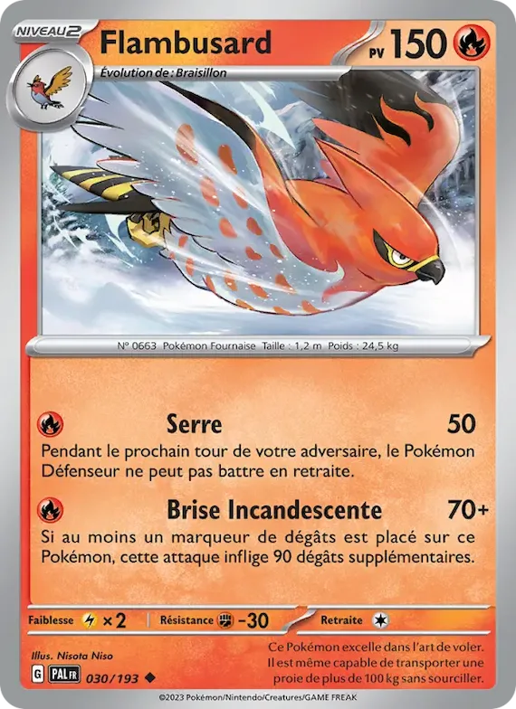 Flambusard 30 – Évolutions à Paldea