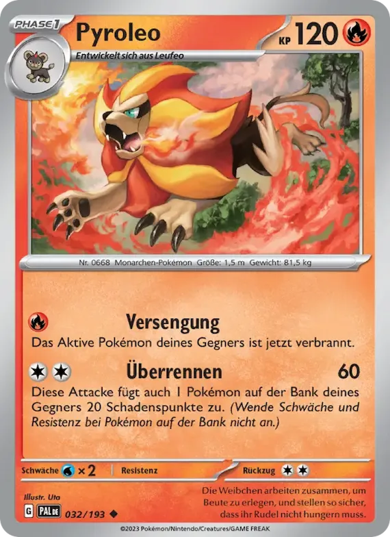 Pyroleo 32 – Entwicklungen in Paldea