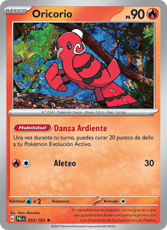 Oricorio 33 – Evoluciones en Paldea