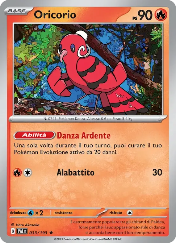 Oricorio 33 – Evoluzioni a Paldea