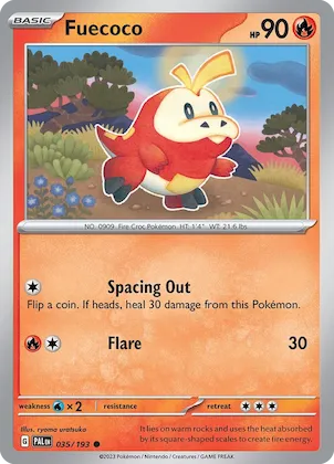 Fuecoco #35 – Paldea Evolved
