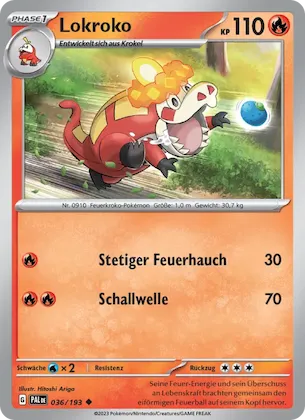 Lokroko Nr. 36 – Paldea Evolved