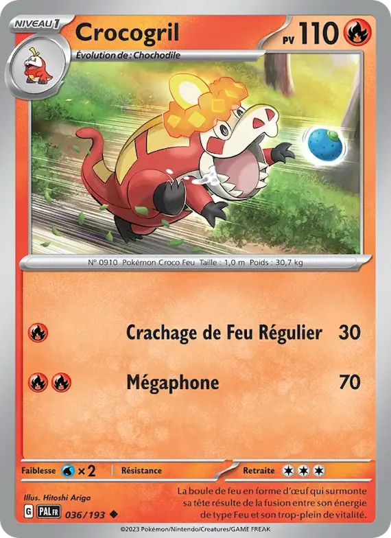 Crocogril 36 – Évolutions à Paldea