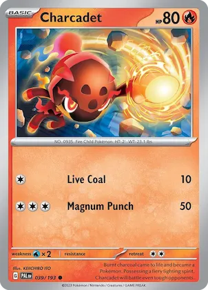 Charcadet #39 – Paldea Evolved