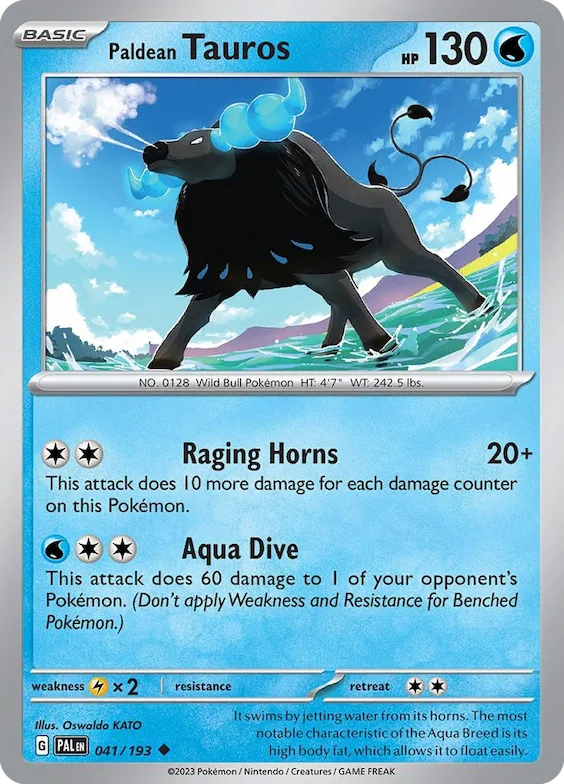 Tauros de Paldea 41 – Evoluções em Paldea