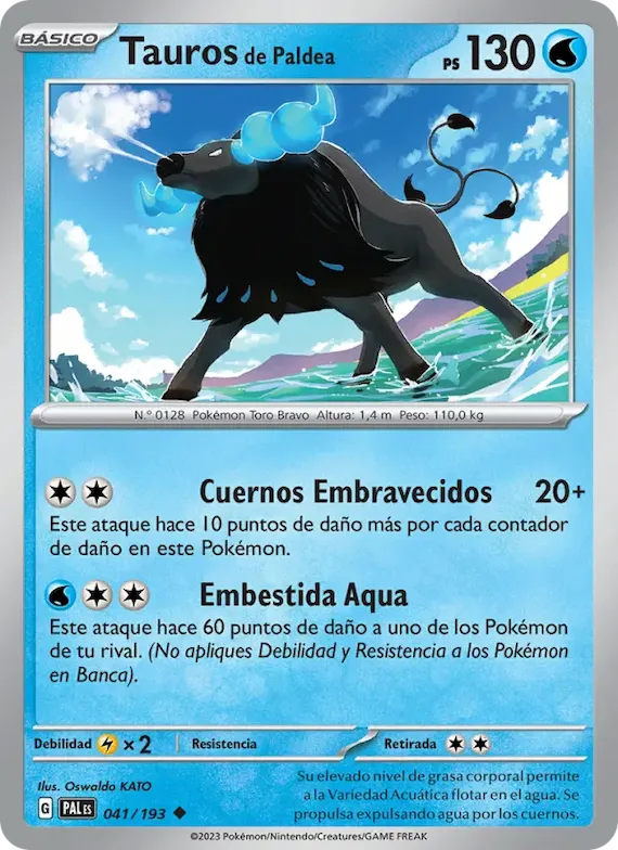 Tauros de Paldea 41 – Evoluciones en Paldea