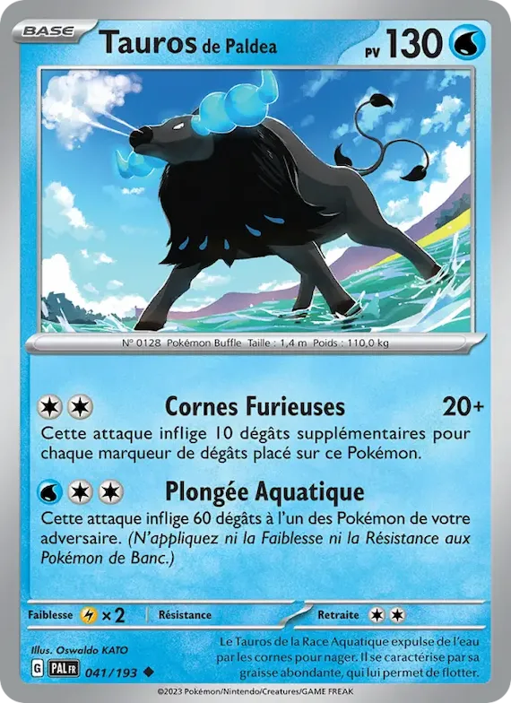 Tauros de Paldea 41 – Évolutions à Paldea