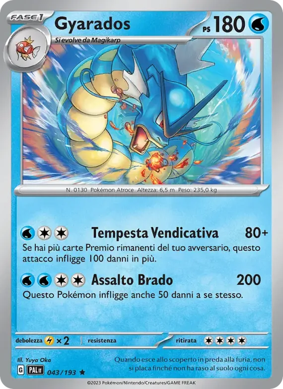 Gyarados 43 – Evoluzioni a Paldea