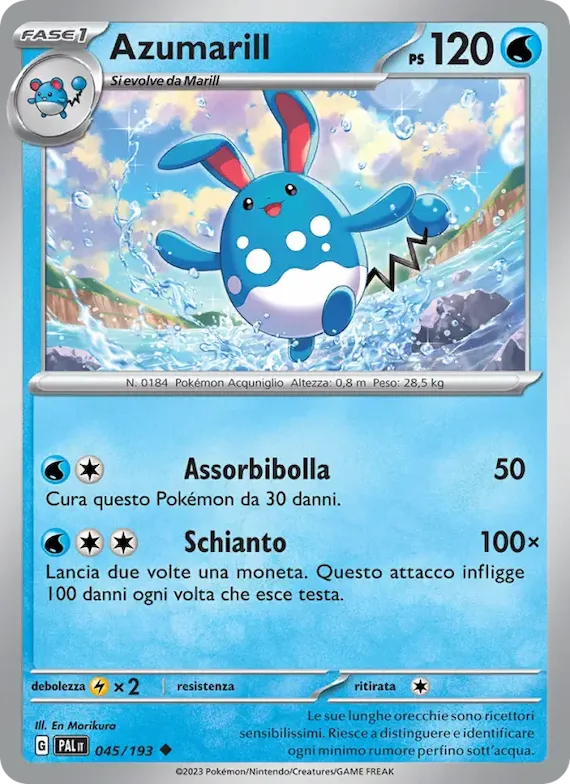 Azumarill 45 – Evoluzioni a Paldea
