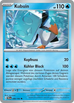 Kubuin Nr. 48 – Paldea Evolved