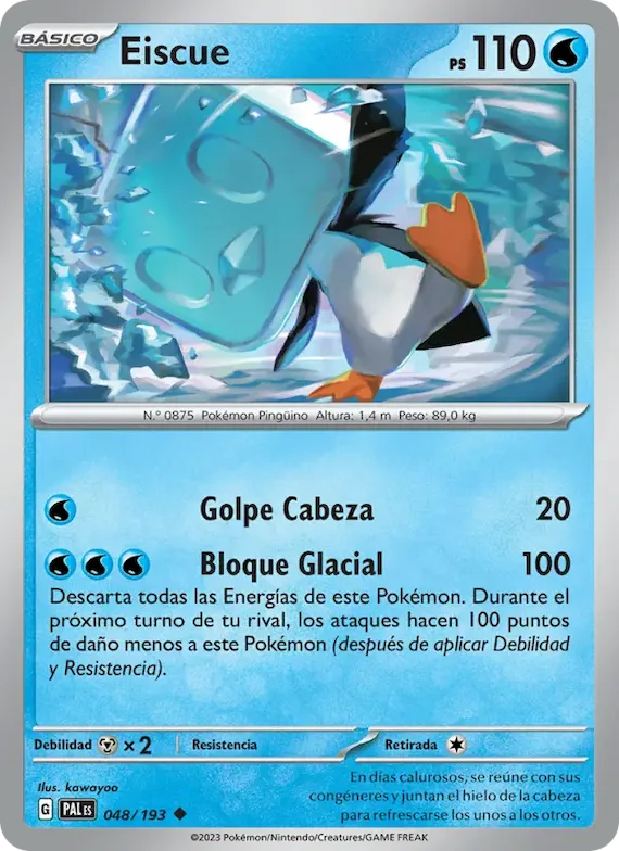 Eiscue 48 – Evoluciones en Paldea