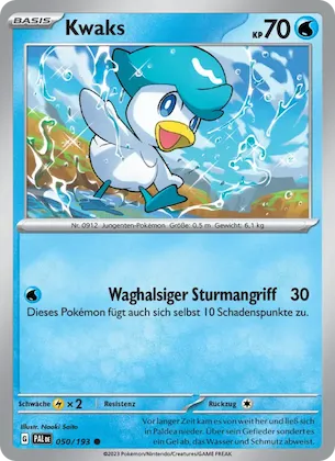Kwaks Nr. 50 – Paldea Evolved