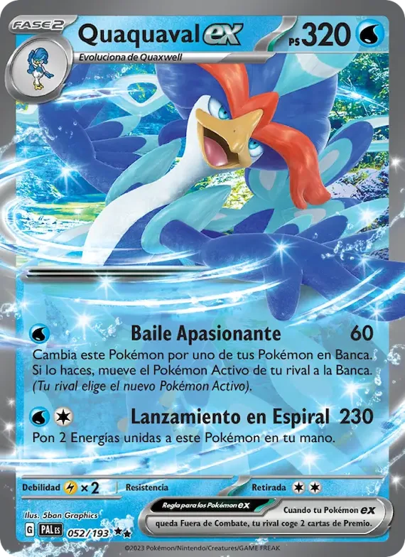 Quaquaval ex 52 – Evoluciones en Paldea