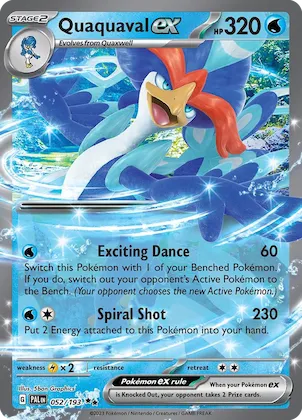Quaquaval ex #52 – Paldea Evolved