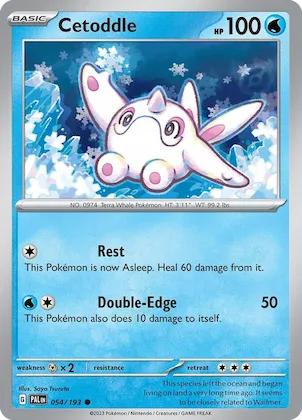 Cetoddle #54 – Paldea Evolved