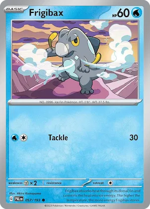 Frigibax #57 – Paldea Evolved