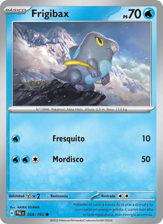 Frigibax 58 – Evoluciones en Paldea