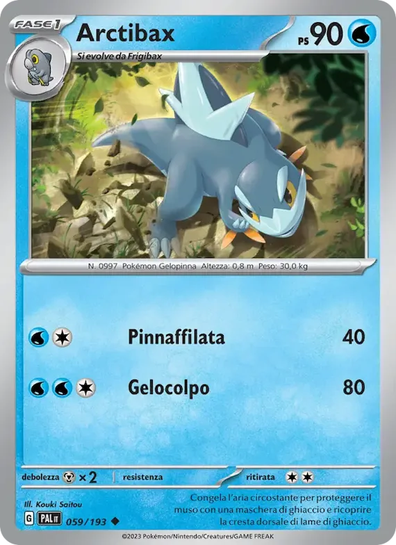 Arctibax 59 – Evoluzioni a Paldea