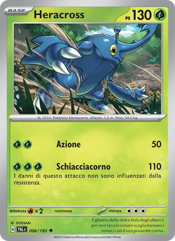 Heracross 6 – Evoluzioni a Paldea