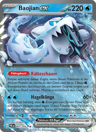 Baojian-ex Nr. 61 – Paldea Evolved
