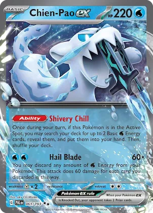 Chien-Pao ex #61 – Paldea Evolved