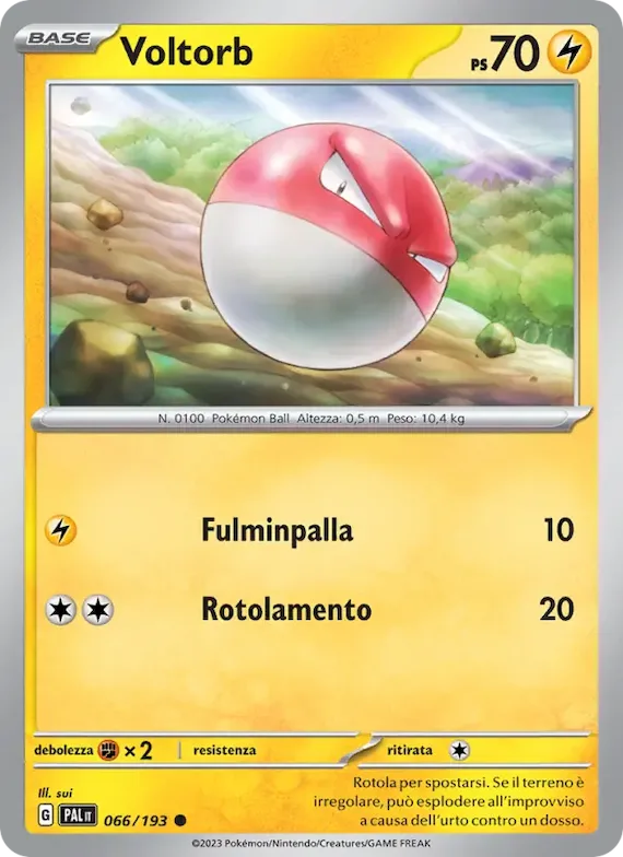 Voltorb 66 – Evoluzioni a Paldea