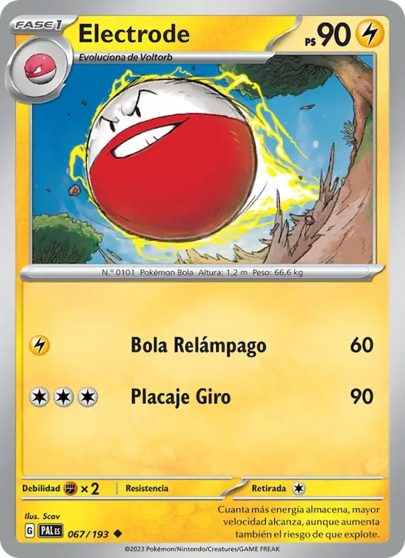 Electrode 67 – Evoluciones en Paldea