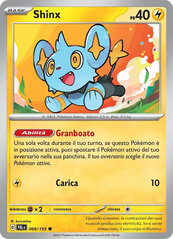 Shinx 68 – Evoluzioni a Paldea
