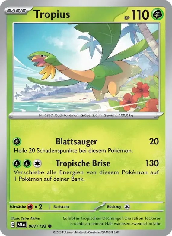 Tropius 7 – Entwicklungen in Paldea