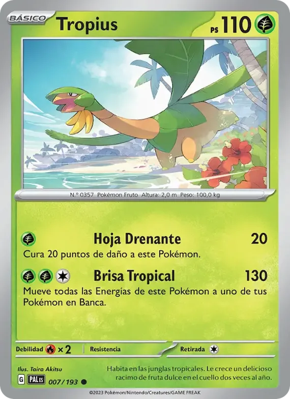 Tropius 7 – Evoluciones en Paldea