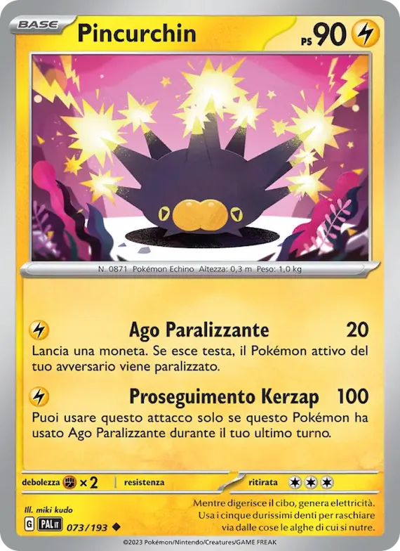 Pincurchin 73 – Evoluzioni a Paldea