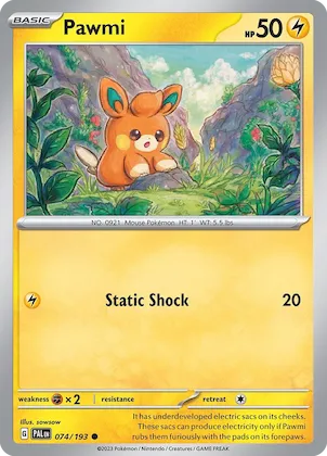 Pawmi #74 – Paldea Evolved