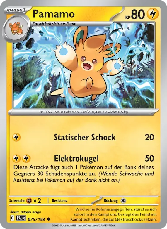 Pamamo 75 – Entwicklungen in Paldea