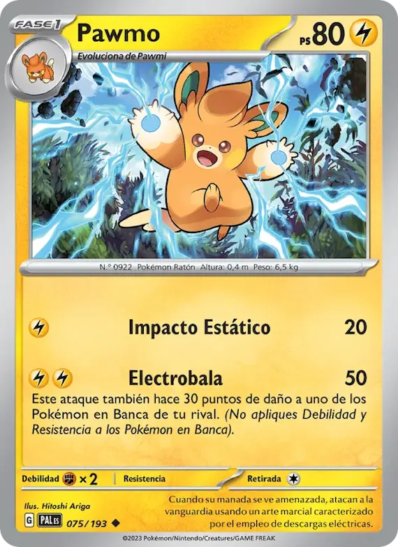 Pawmo 75 – Evoluciones en Paldea