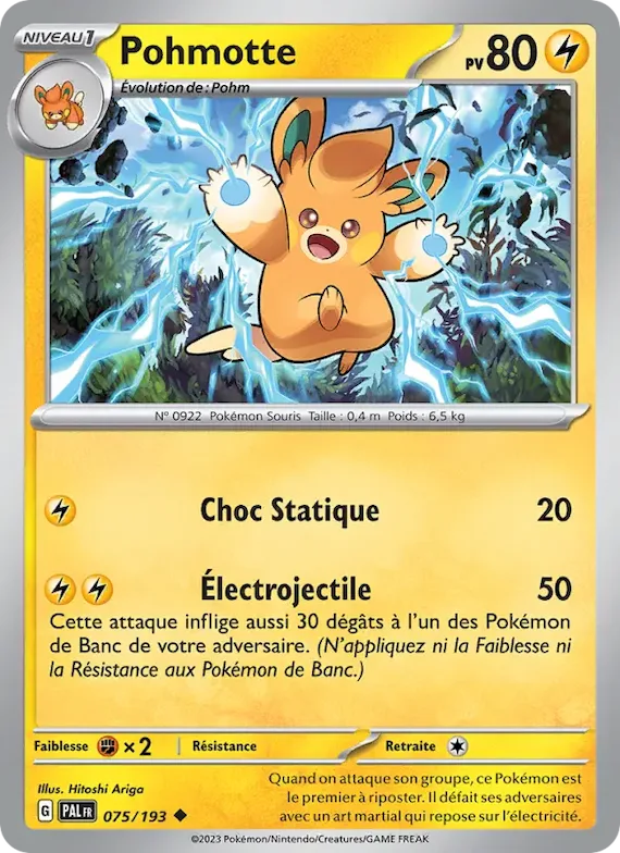 Pohmotte 75 – Évolutions à Paldea