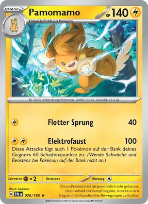 Pamomamo Nr. 76 – Paldea Evolved