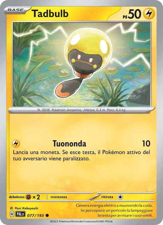 Tadbulb 77 – Evoluzioni a Paldea