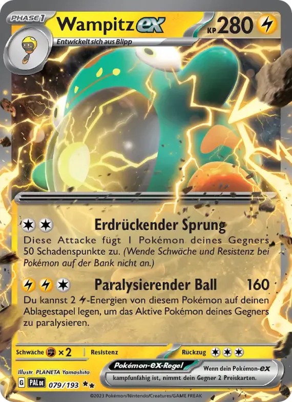 Wampitz-ex 79 – Entwicklungen in Paldea