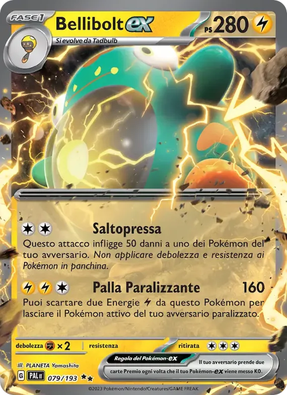 Bellibolt-ex 79 – Evoluzioni a Paldea