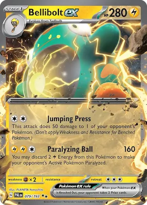 Bellibolt ex #79 – Paldea Evolved