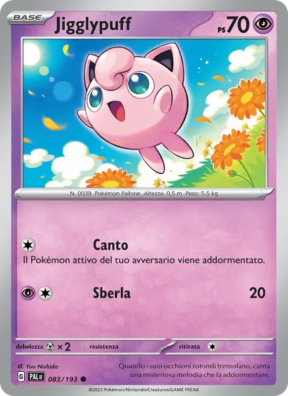 Jigglypuff 83 – Evoluzioni a Paldea