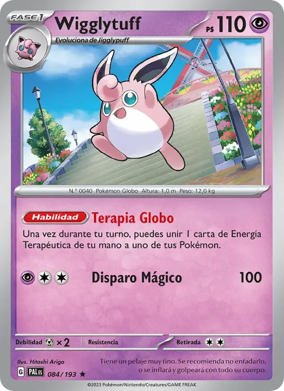Wigglytuff 84 – Evoluciones en Paldea