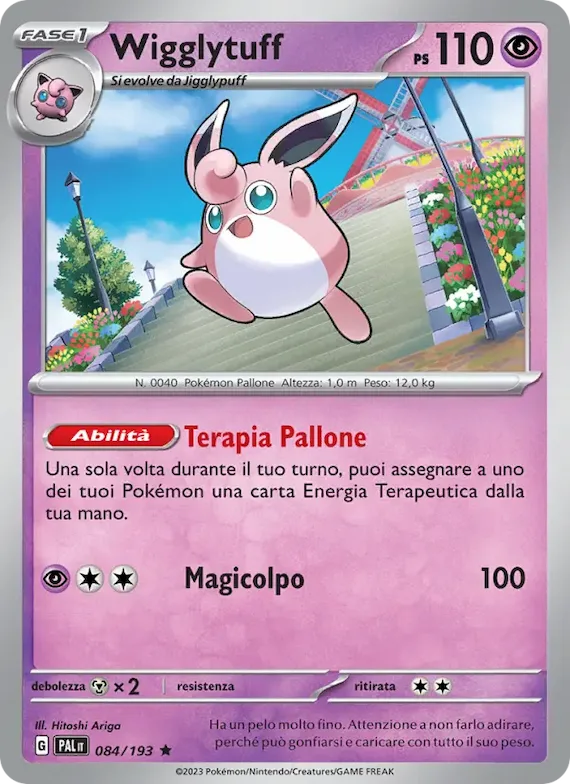 Wigglytuff 84 – Evoluzioni a Paldea