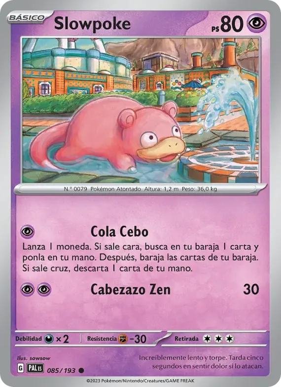 Slowpoke 85 – Evoluciones en Paldea