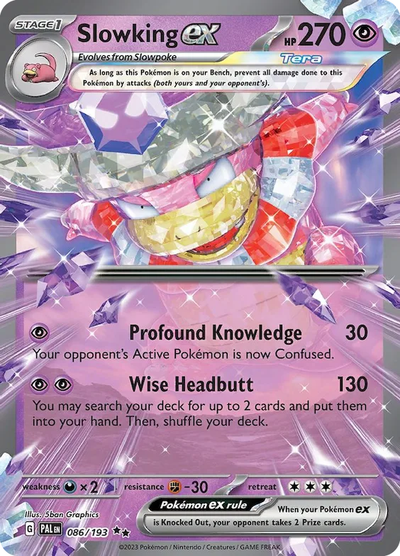 Slowking ex #86 – Paldea Evolved