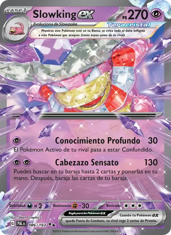 Slowking ex 86 – Evoluciones en Paldea