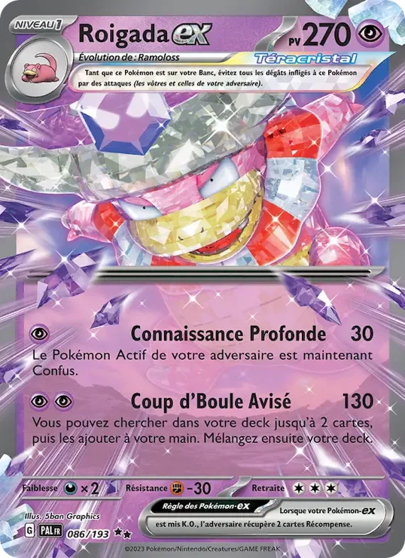 Roigada-ex 86 – Évolutions à Paldea