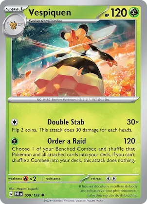 Vespiquen #9 – Paldea Evolved