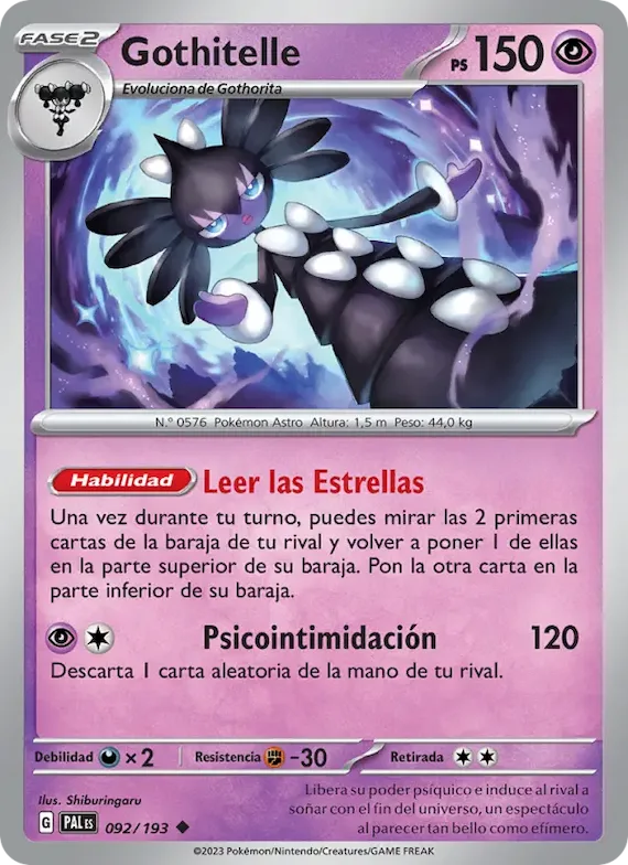 Gothitelle 92 – Evoluciones en Paldea
