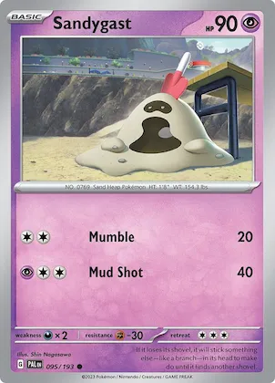 Sandygast #95 – Paldea Evolved